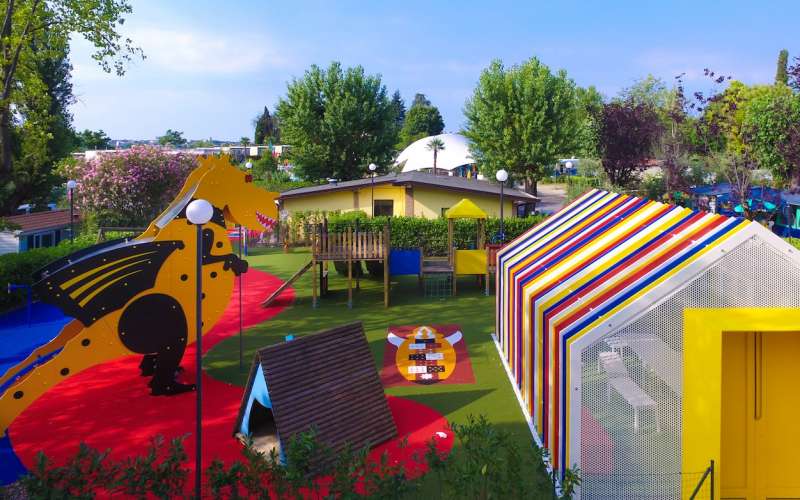 Campeggio Lago di Garda con parco giochi per bambini