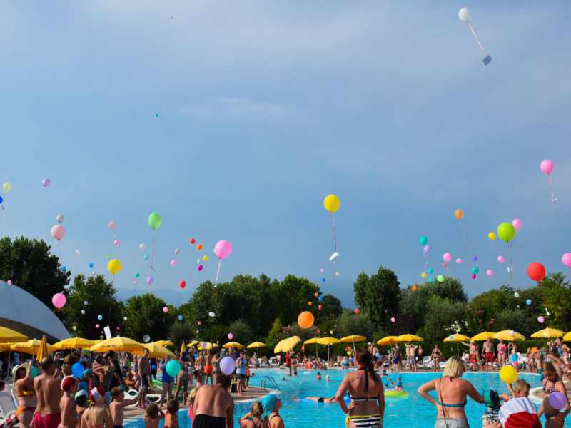 Campeggio Lago di Garda Animazione in piscina 5