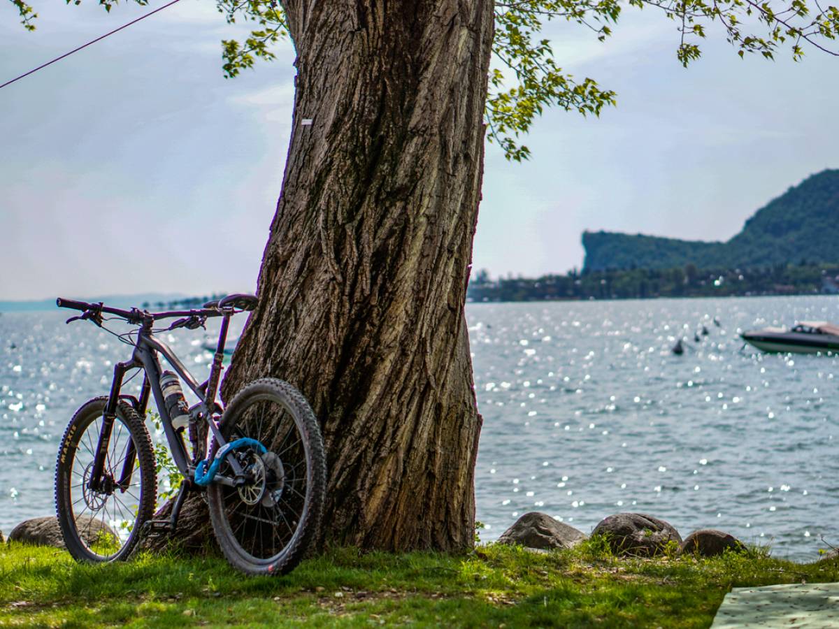 E-bike aan het Gardameer