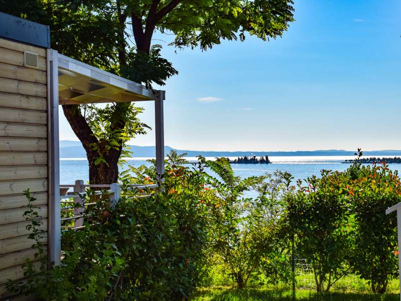 vacanza in campeggio in famiglia sul Lago di Garda