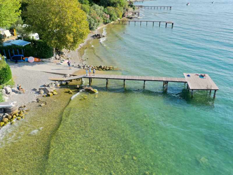 Camping Lago di Garda direttamente sul lago  2