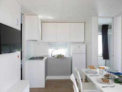 Camping Lac de Garde avec mobil-home 3 chambres 3