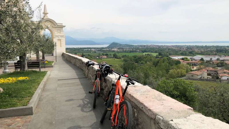 Campeggio Lago di Garda noleggio biciclette e tour (mountain bike)