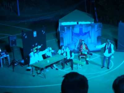 Camping Gardameer met Animatie baby dans mini disco shows 2