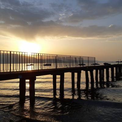 Morning sun at Europa Silvella 